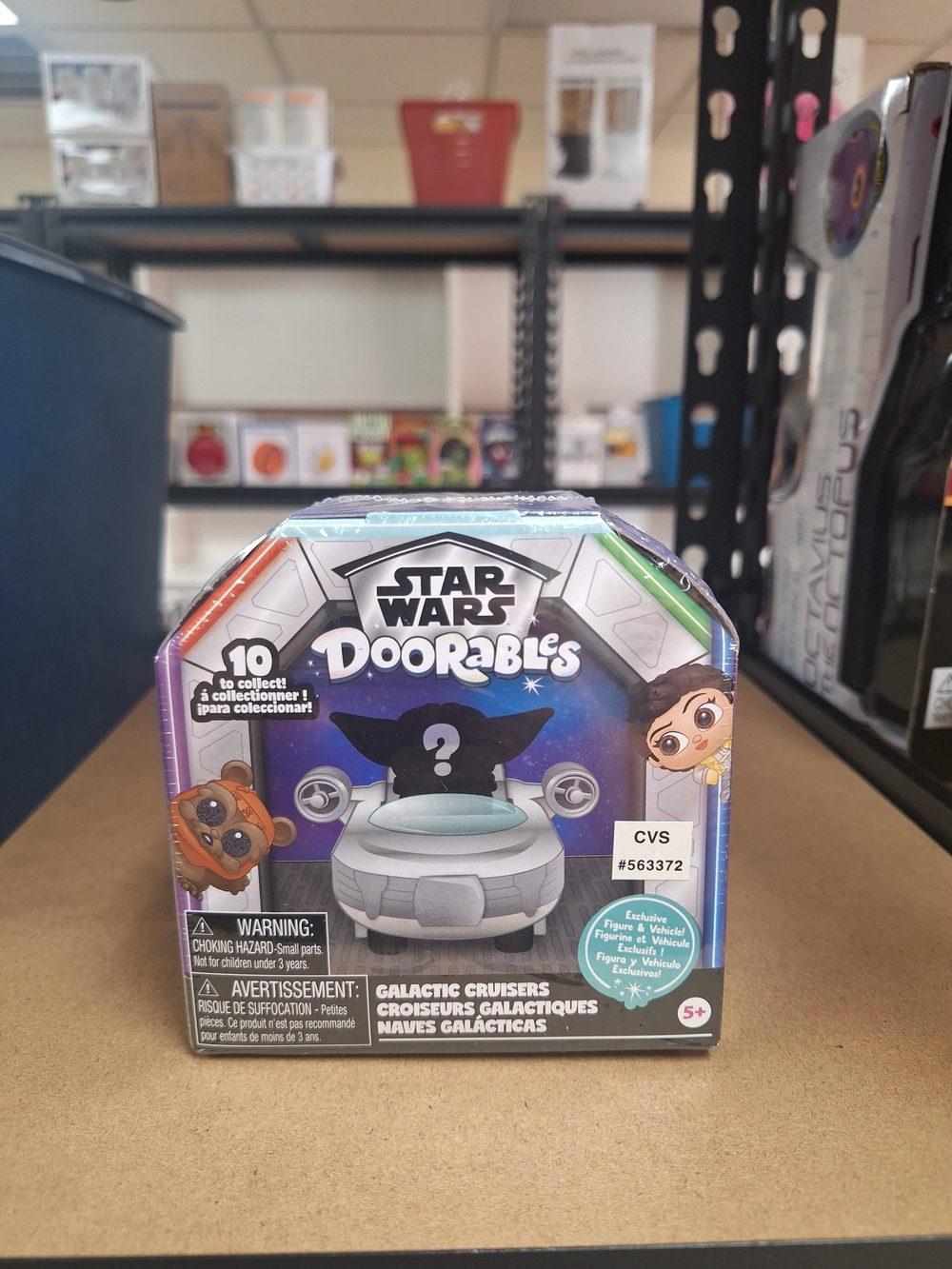 Star Wars Doorables Galactic Cruisers Surprise Pack - Blue, White, Green, Purple